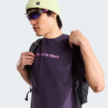 The North Face M Logo Twist Relaxed Short Sleeve Tee-Gr Erkek T-Shirt