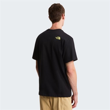 The North Face M Logo Twist Relaxed Short Sleeve Tee-GR Erkek T-Shirt