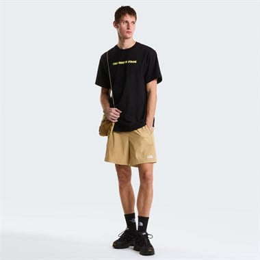 The North Face M Logo Twist Relaxed Short Sleeve Tee-GR Erkek T-Shirt