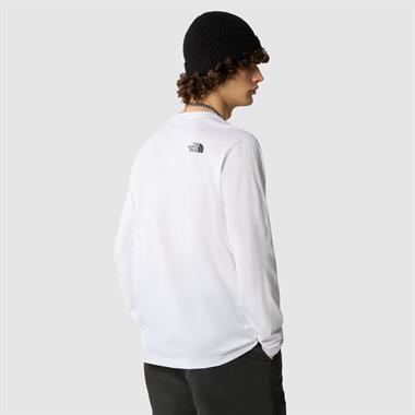 The North Face M L/S Simple Dome Tee Erkek Sweatshirt
