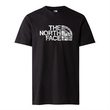 The North Face M S/S Woodcut Dome Tee Erkek T-Shirt