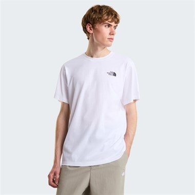 The North Face M Vertical Regular Short Sleeve Tee-Grap Erkek T-Shirt