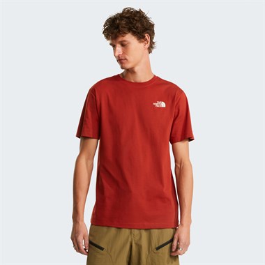 The North Face M Vertical Regular Short Sleeve Tee-Grap Erkek T-Shirt