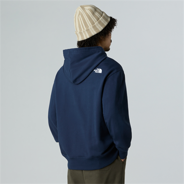 The North Face Mountain Logo Relaxed Erkek Kapüşonlu Sweatshirt