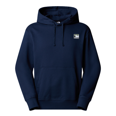 The North Face Mountain Logo Relaxed Erkek Kapüşonlu Sweatshirt