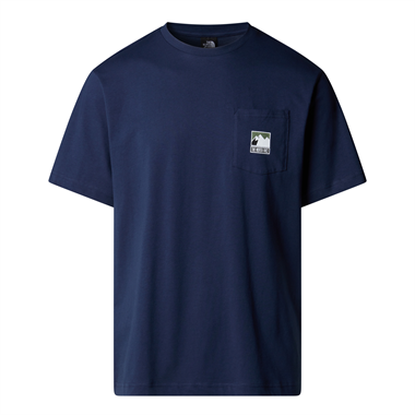 The North Face Mountain Logo Relaxed S/S Pocket Tee Erkek T-Shirt