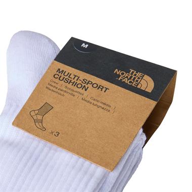 The North Face Multi Sport Cush Crew Sock 3P Unisex Çorap