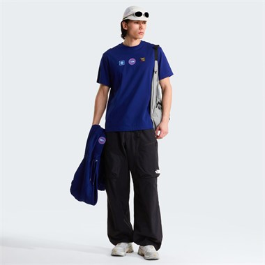 The North Face U Explorer Badges Rlx Ss Tee-Graphic Unisex T-Shirt