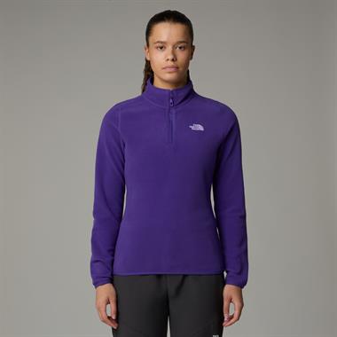 The North Face W 100 Glacier 1/4 Zip - Eu Kadın Polar