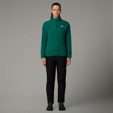 The North Face W 100 Glacier 1/4 Zip - Eu Kadın Polar