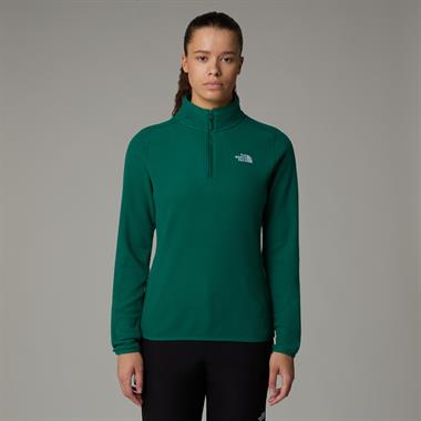 The North Face W 100 Glacier 1/4 Zip - Eu Kadın Polar
