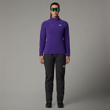 The North Face W 100 Glacier 1/4 Zip - Eu Kadın Polar
