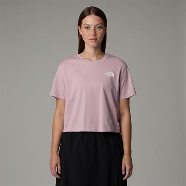 The North Face W Simple Dome Cropped Relaxed Tee Kadın T-Shirt