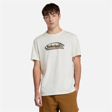 Timberland Big Oval Logo Tee Erkek T-Shirt