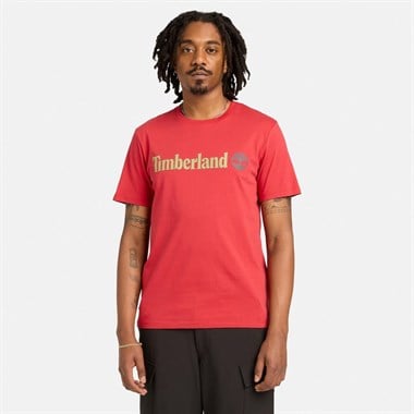 Timberland Kennebec River Linear Logo Erkek T-Shirt