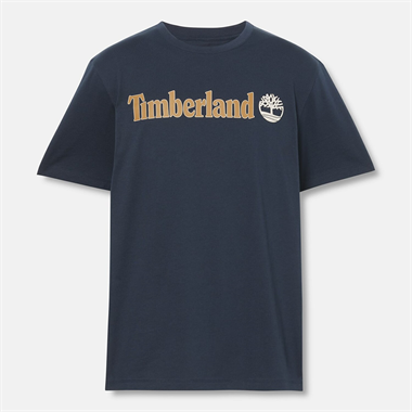 Timberland Kennebec River Linear Logo Short Sleeve  Erkek T-Shirt