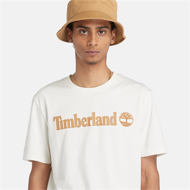 Timberland Kennebec River Linear Logo Short Sleeve  Erkek T-Shirt
