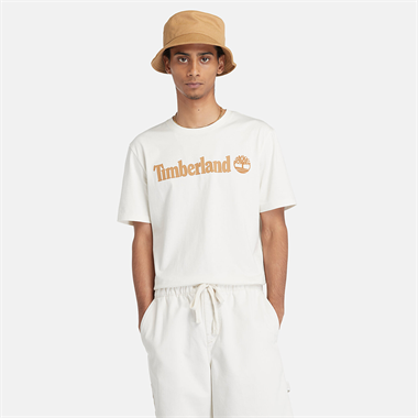 Timberland Kennebec River Linear Logo Short Sleeve  Erkek T-Shirt