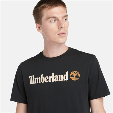 Timberland Kennebec River Linear Logo Short Sleeve  Erkek T-Shirt