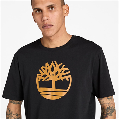 Timberland Kennebec River Tree Logo Short Sleeve Te Erkek T-Shirt