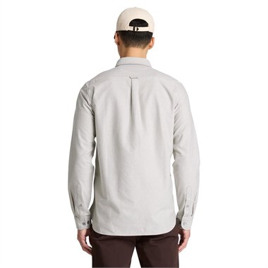 Timberland Lake Warner Solid Oxford Shirt Erkek Gömlek