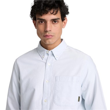 Timberland Lake Warner Solid Oxford Shirt Erkek Gömlek