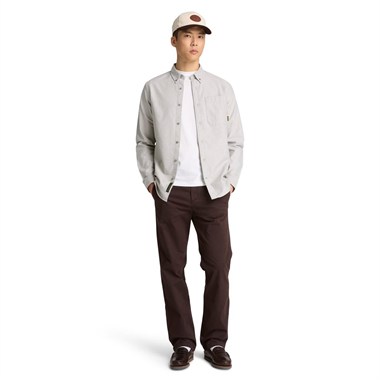 Timberland Lake Warner Solid Oxford Shirt Erkek Gömlek