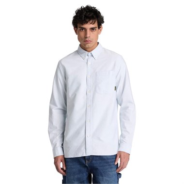Timberland Lake Warner Solid Oxford Shirt Erkek Gömlek