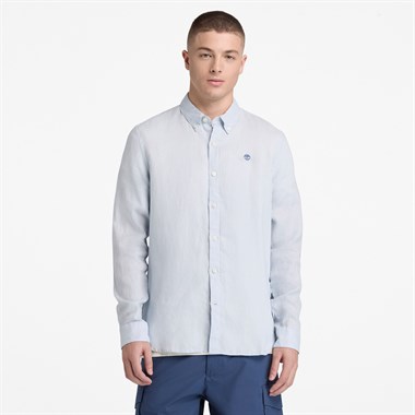 Timberland Mill Brook Linen Shirt Erkek Gömlek