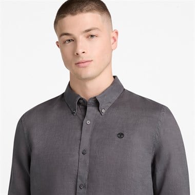 Timberland Mill Brook Linen Shirt Erkek Gömlek