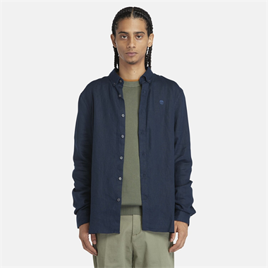Timberland Mill Brook Linen Shirt Erkek Gömlek