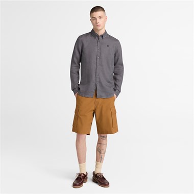 Timberland Mill Brook Linen Shirt Erkek Gömlek