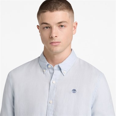 Timberland Mill Brook Linen Shirt Erkek Gömlek
