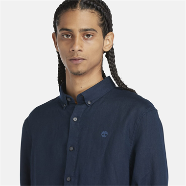 Timberland Mill Brook Linen Shirt Erkek Gömlek