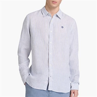 Timberland Mill Brook Linen Striped Regular Erkek Gömlek