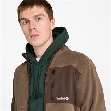 Timberland Sherburne Polartec 200 Mix Media Full Zi Erkek Ceket