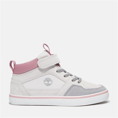 Timberland Stone Jump Mid Hook & Loop Unisex Çocuk Sneakers