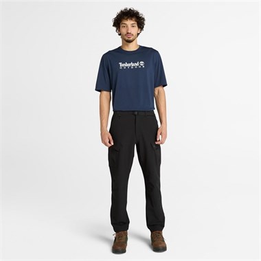 Timberland UV-Protection Logo Short Sleeve Erkek T-Shirt