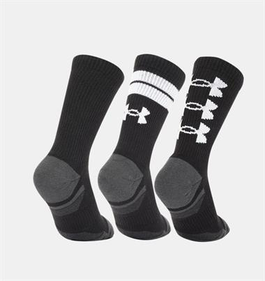 Under Armour Performance Tech Nov 3pk Crew Mid Çorap