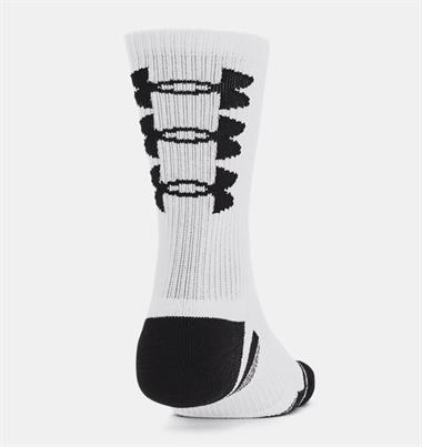 Under Armour Performance Tech Nov 3pk Crew Mid Çorap