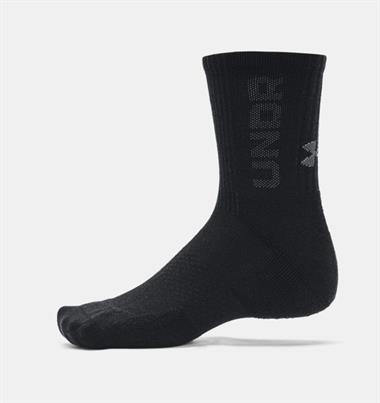 Under Armour UA 3-Maker 3pk Mid-Crew Unisex Çorap