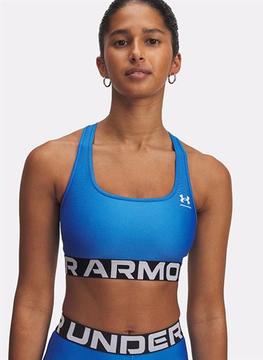 Under Armour UA HG Authentics Mid Branded Kadın Spor Sütyeni