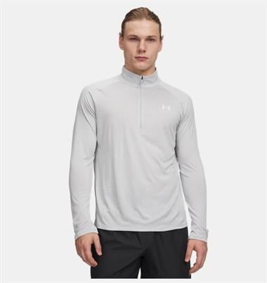 Under Armour UA Tech 2.0 1/2 Zip Erkek Uzun Kollu T-Shirt