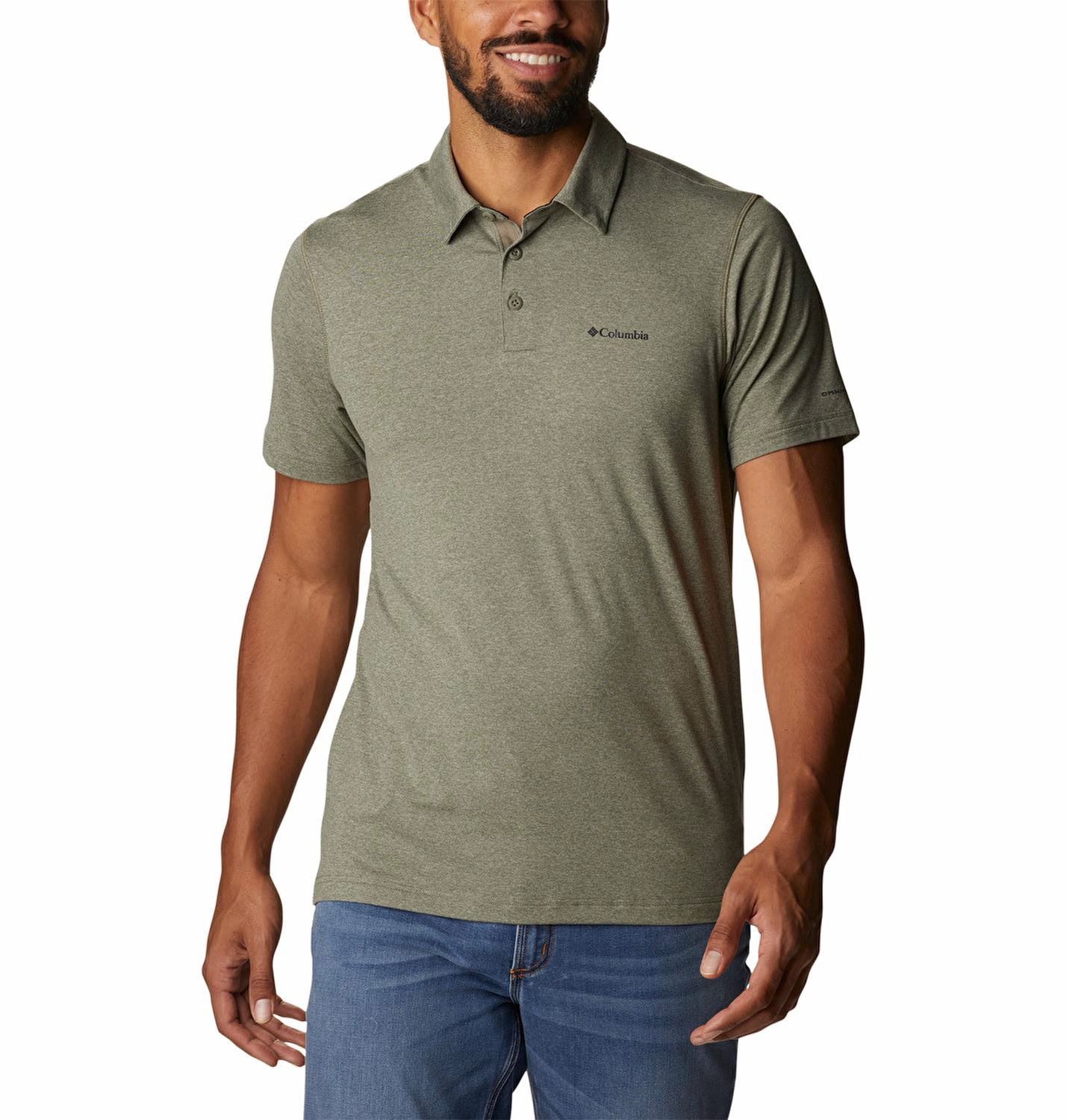 Columbia Ao2933 Tech Trail Polo Erkek T-Shirt
