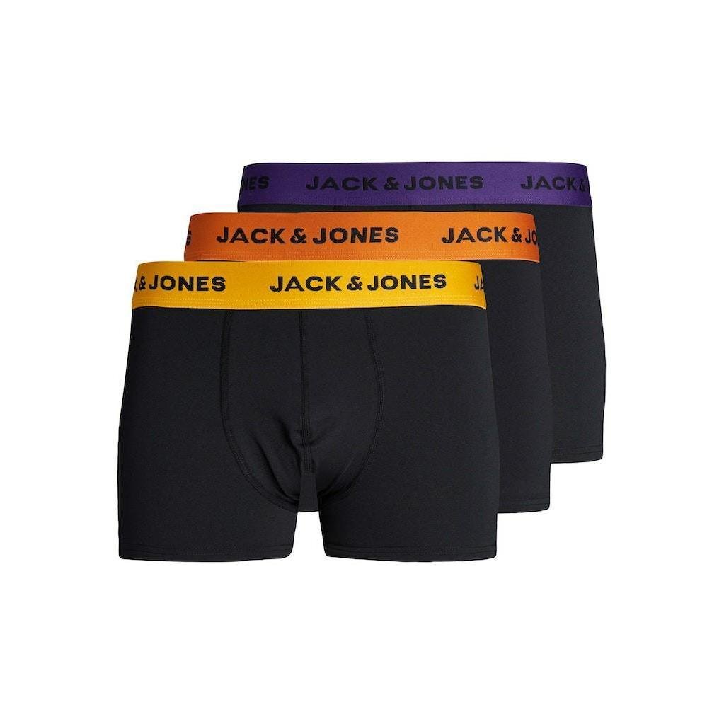 Jack & Jones Jacalabama Microfiber Trunks 3 Pack Erkek Boxer