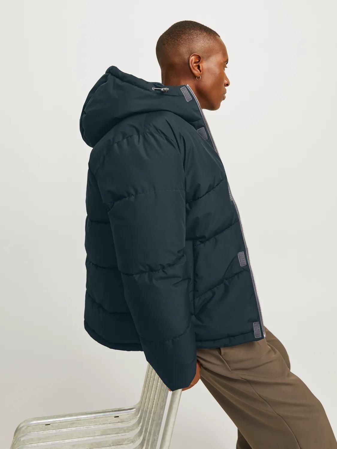 JACK & JONES JUNIOR Jjworld Mni Veste Bouffante Tampon Garçon - Veste Chaude Et Confortable
