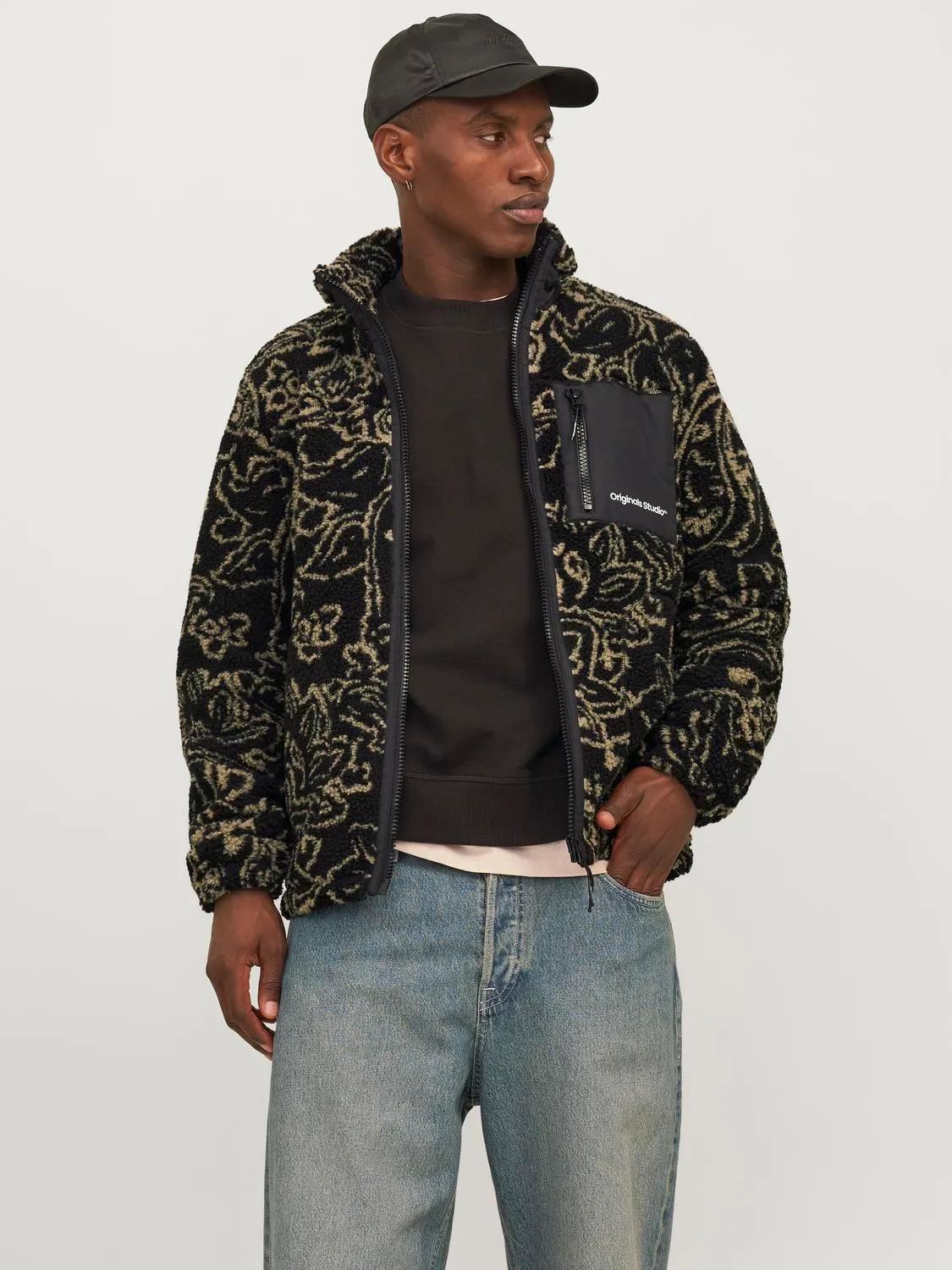 Jack & Jones Jorvesterbro Teddy Jacket Aw24 Noos Erkek Polar Ceket