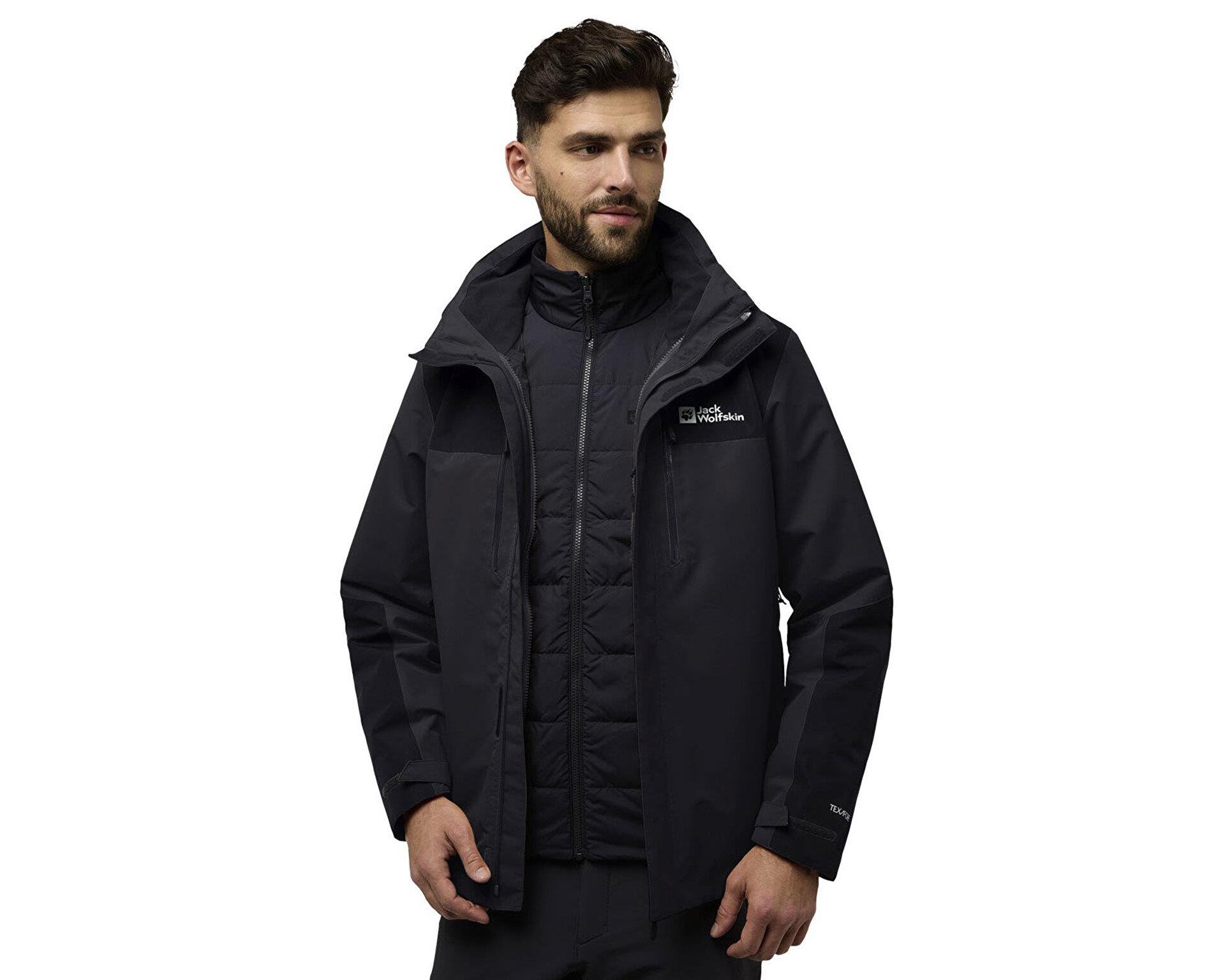 Jack Wolfskin Jasper 3IN1 JKT Erkek Outdoor Ceket