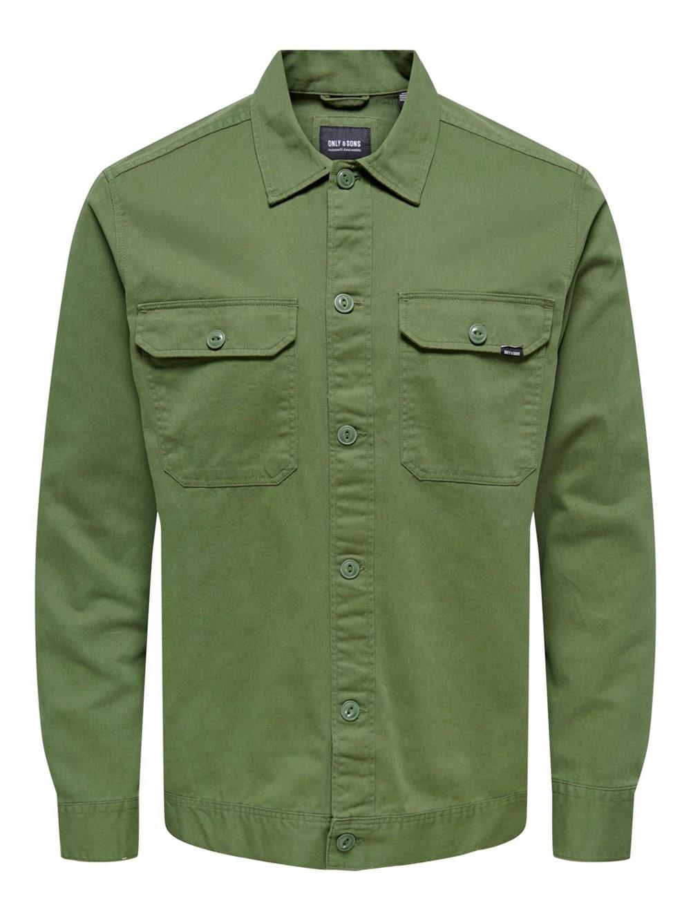 Only & Sons Onssilvio LS Pocket Overshirt Erkek Gömlek