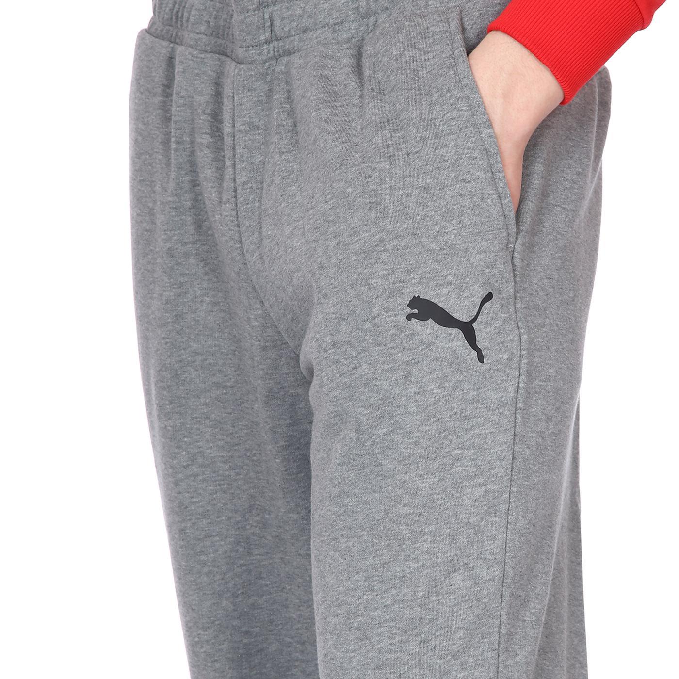 Puma ESS Logo Pants TR op Medium Gray Heather Erkek E ofman Alt